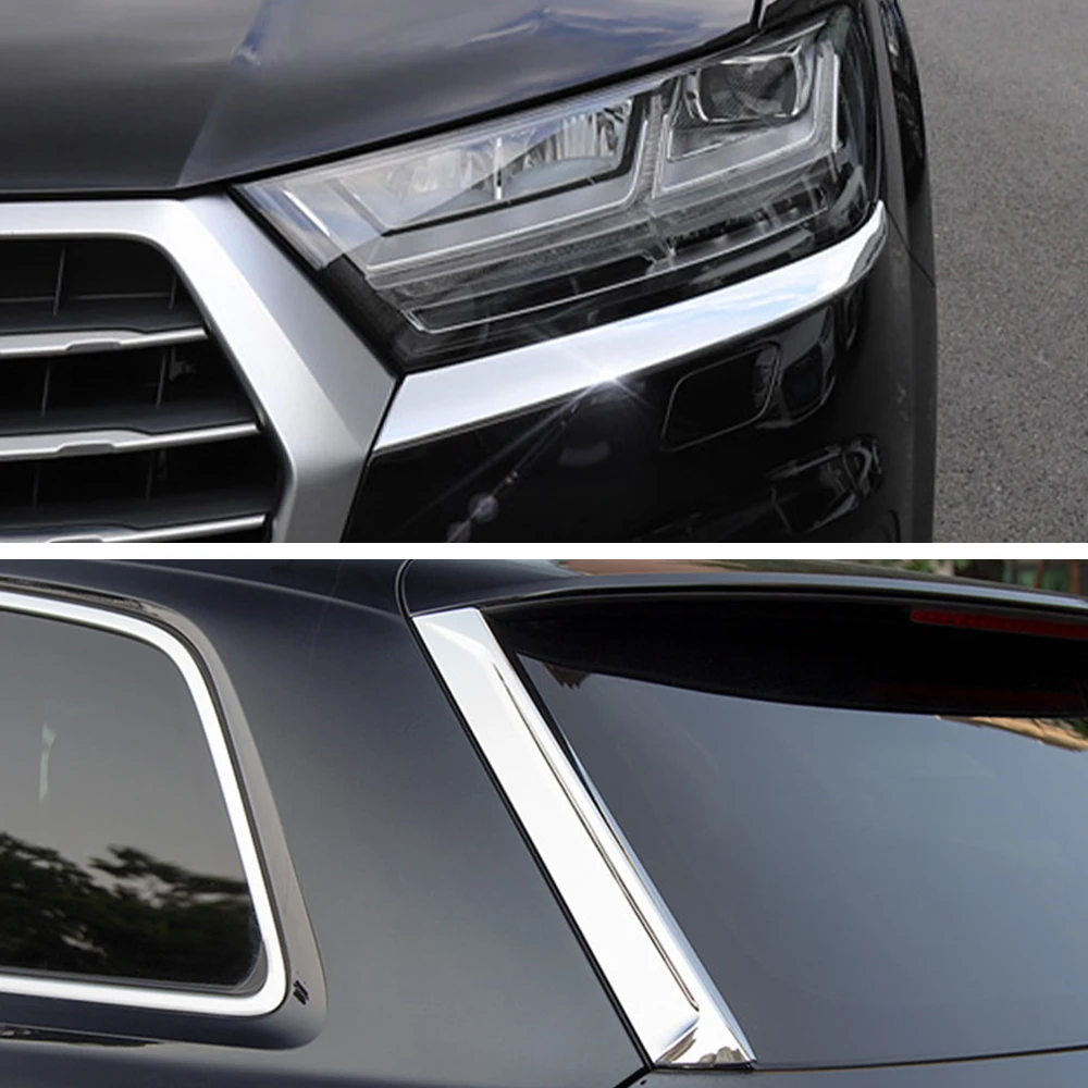 Для Audi Q7 16-19 4 м автомобильный стайлинг фары яркая полоса Задняя отделка обложка Задняя фоторамка стикер аксессуары
Для Audi Q7 16-19 4 м автомобильный стайлинг фары яркая полоса Задняя отделка обложка Задняя фоторамка стикер аксессуары