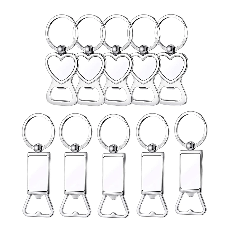 10 Pcs Sublimation Blank Keychain Sublimation Metal Bottle Opener Blank Key Ring Aluminum Heat Transfer Keychains
10 Pcs Sublimation Blank Keychain Sublimation Metal Bottle Opener Blank Key Ring Aluminum Heat Transfer Keychains