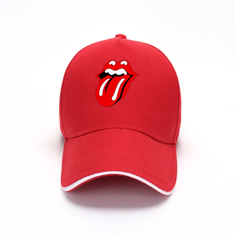 Tongue printing fashion baseball cap peaked cap fisherman hat sports outdoor sunshade breathable striped elastic women/men's cap
Tongue printing fashion baseball cap peaked cap fisherman hat sports outdoor sunshade breathable striped elastic women/men's cap