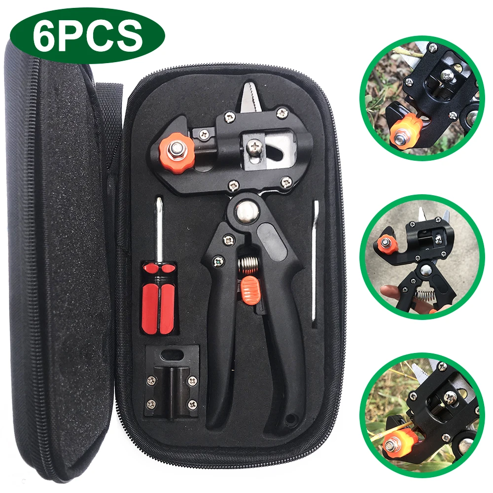 Grafting Pruner Garden Grafting Tool Professional Branch Cutter Secateur Pruning Plant Shears Boxes Fruit Tree Grafting Scissor
Grafting Pruner Garden Grafting Tool Professional Branch Cutter Secateur Pruning Plant Shears Boxes Fruit Tree Grafting Scissor