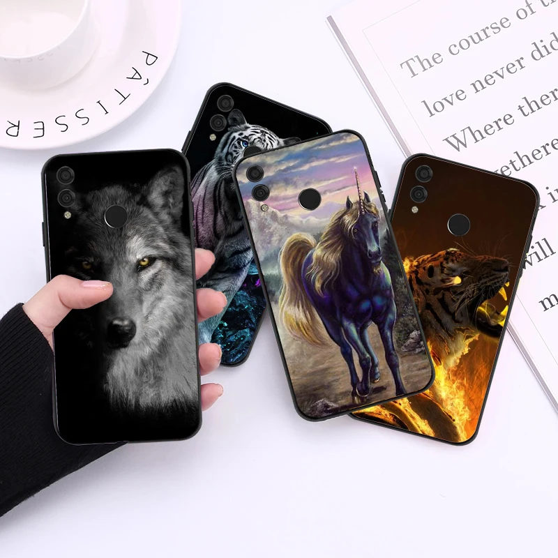 Phone Case For Huawei Honor 7X 8X 8C 9 V9 9X 10 V10 10i V20 20 Lite 30 Pro Luxury Black Shell Cover Wolf Lion Cool Animal funda
Phone Case For Huawei Honor 7X 8X 8C 9 V9 9X 10 V10 10i V20 20 Lite 30 Pro Luxury Black Shell Cover Wolf Lion Cool Animal funda