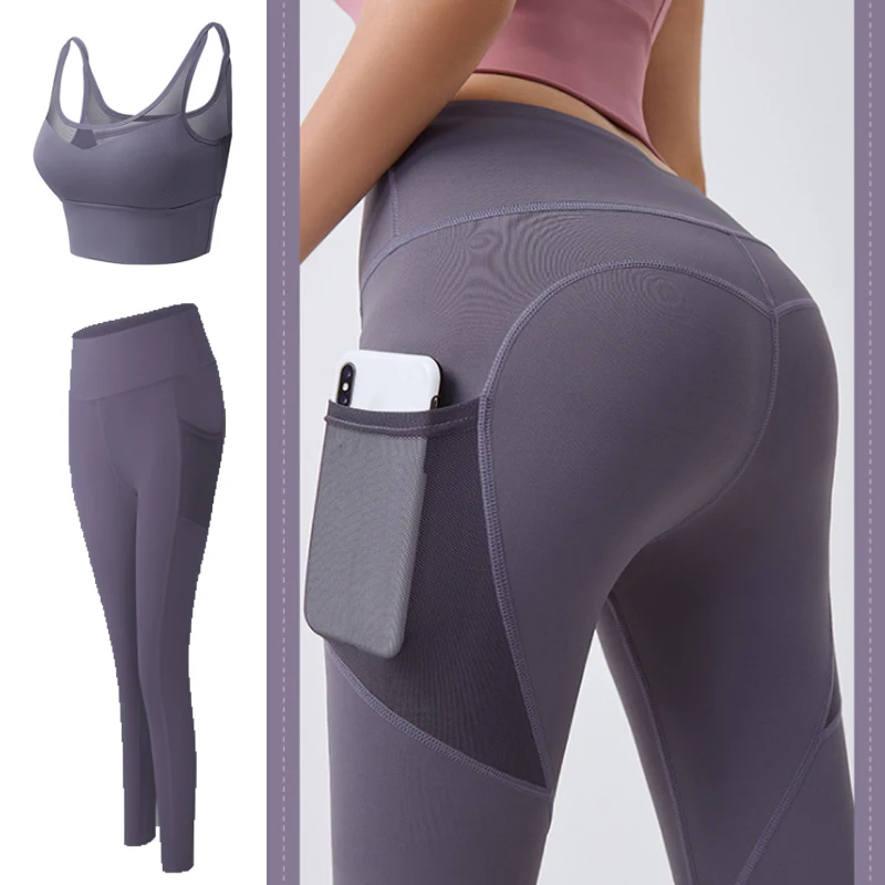 Active Wear Women Sport Suit Yoga Set Ensemble Seamless Sportswear Leggings Fitness Workout Gym Wear Running Clothing Tracksuit
Active Wear Women Sport Suit Yoga Set Ensemble Seamless Sportswear Leggings Fitness Workout Gym Wear Running Clothing Tracksuit