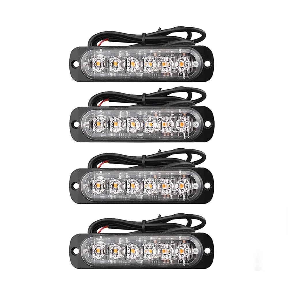 Warning Light Each Light Has 6 Leds For You To Use Lamp Is Made Of High-Quality Aluminum And PC Waterproof Suitable For Cars
Warning Light Each Light Has 6 Leds For You To Use Lamp Is Made Of High-Quality Aluminum And PC Waterproof Suitable For Cars