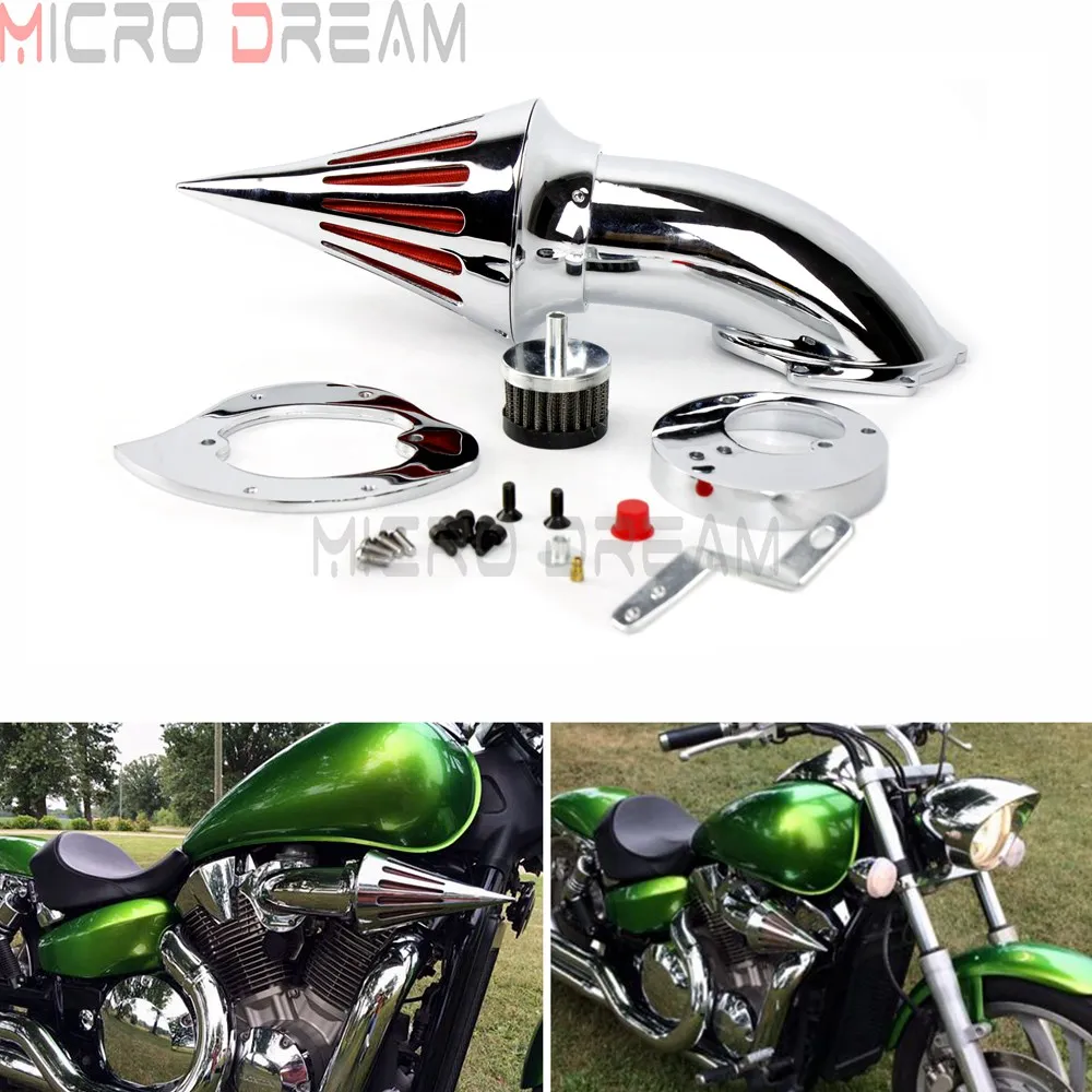 For VTX 1300 2007 Motorcycle Billet Aluminum Cone Intake Spike Air Cleaner Kit For Honda VTX1300 All Years Washable Air Filter
For VTX 1300 2007 Motorcycle Billet Aluminum Cone Intake Spike Air Cleaner Kit For Honda VTX1300 All Years Washable Air Filter