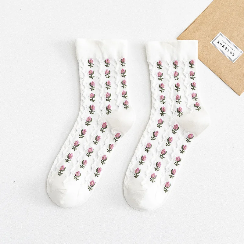 2020 Hot Fashion Harajuku Retro Vintage Streetwear Long Socks Floral Print Cute Socks for Women Japanese Kawaii Cute Woman Socks
2020 Hot Fashion Harajuku Retro Vintage Streetwear Long Socks Floral Print Cute Socks for Women Japanese Kawaii Cute Woman Socks