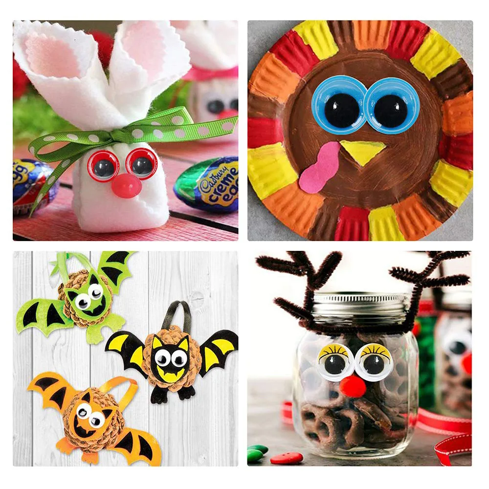 800PCS Self Adhesive Giant Wiggly Googly Eyes for DIY Art Craft Toys Children Hand Scrapbooking Arts Decor Eyes Craft Supplies
800PCS Self Adhesive Giant Wiggly Googly Eyes for DIY Art Craft Toys Children Hand Scrapbooking Arts Decor Eyes Craft Supplies