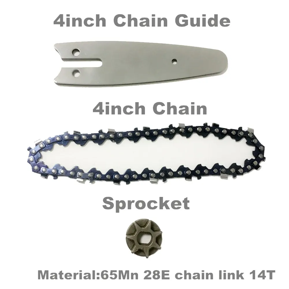 4/6 Inches Chainsaw Guide Bar With Saw Chain And Sprocket Kit Fits Electric Chain Saw Wood Cutter Power Tools Accessories Set
4/6 Inches Chainsaw Guide Bar With Saw Chain And Sprocket Kit Fits Electric Chain Saw Wood Cutter Power Tools Accessories Set