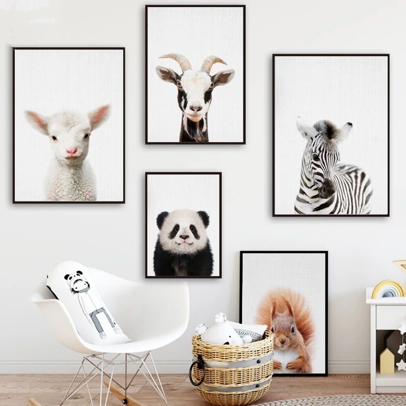 Panda Zebra Duck Pig Wall Art Canvas Painting Nordic Posters and Prints Scandinavian Animal Wall Picture Kids Baby Room Decor
Panda Zebra Duck Pig Wall Art Canvas Painting Nordic Posters and Prints Scandinavian Animal Wall Picture Kids Baby Room Decor