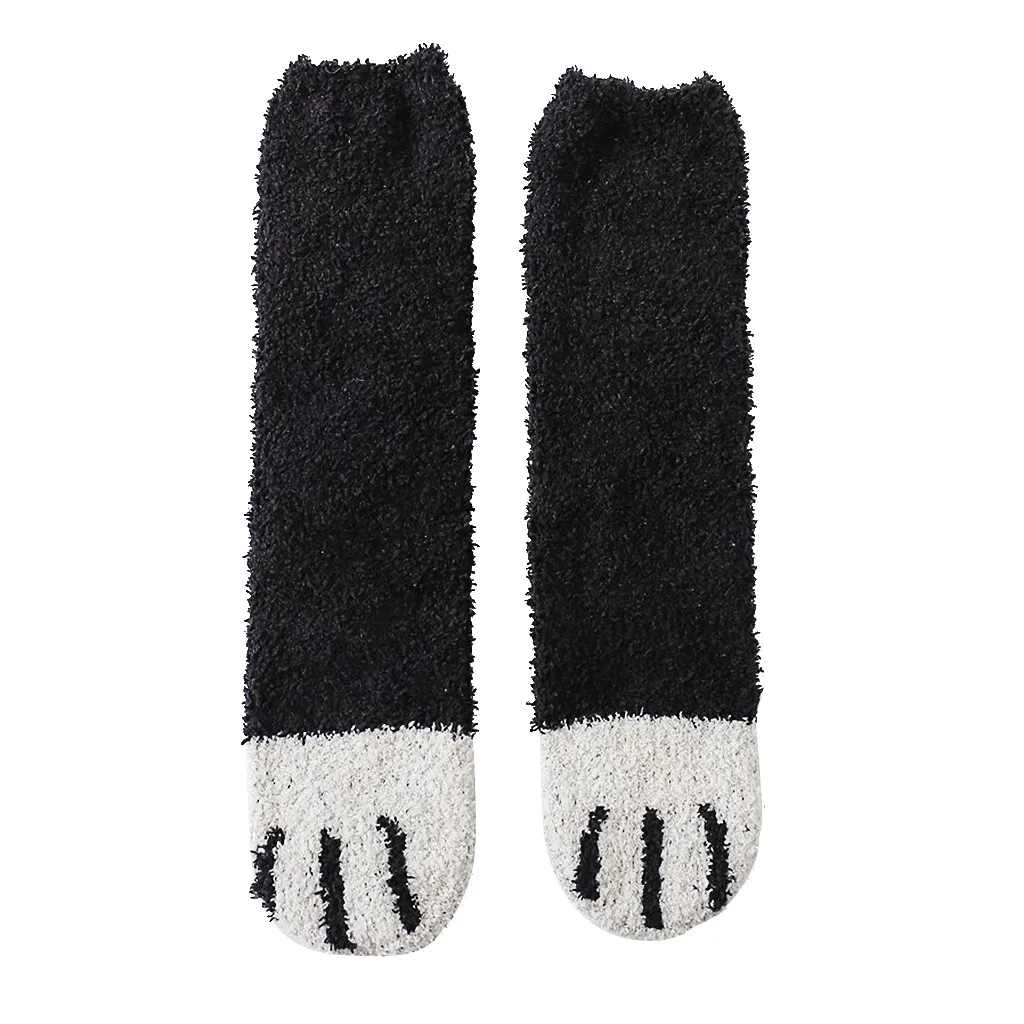 Sagace Socks Autumn Winter Lovely Socks 4 Pairs Women Cat Claw Coral Stripe Socks Cotton Thickening Middle Socks Meias Mulher
Sagace Socks Autumn Winter Lovely Socks 4 Pairs Women Cat Claw Coral Stripe Socks Cotton Thickening Middle Socks Meias Mulher
