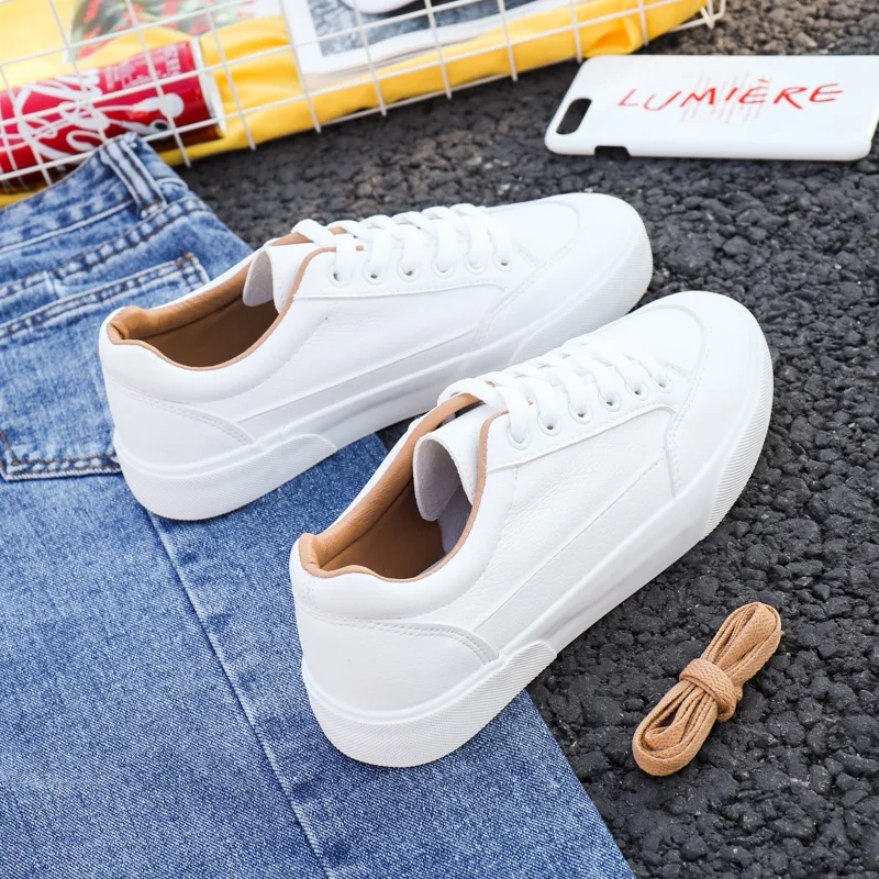 Women Sneakers Fashion Shoes Spring Trend Casual Flats Sneakers Female New Fashion Comfort White Vulcanized Platform Shoes
Women Sneakers Fashion Shoes Spring Trend Casual Flats Sneakers Female New Fashion Comfort White Vulcanized Platform Shoes