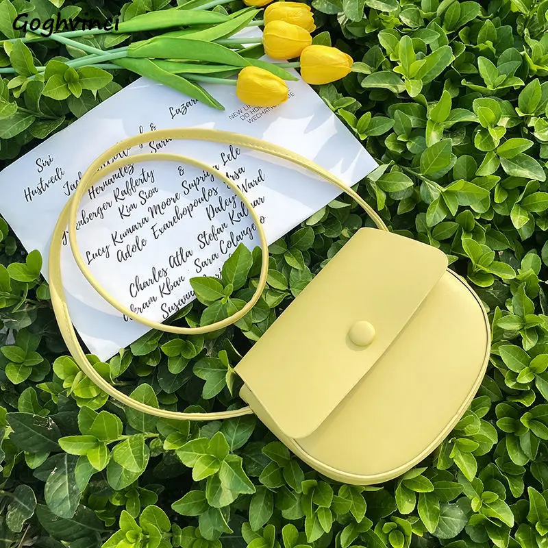 Candy Color Crossbody Bags Women Saddle Vintage All-match Female Portable Luxury Design Shoulder Bag Korean Stylish Handbags New
Candy Color Crossbody Bags Women Saddle Vintage All-match Female Portable Luxury Design Shoulder Bag Korean Stylish Handbags New