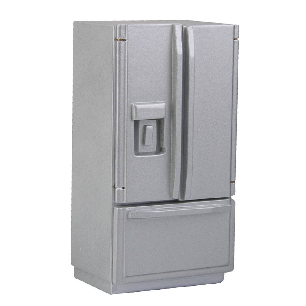 1:12 Dollhouse Miniature Furniture Fridge Refrigerator Silver 2.83 x 2.13 x 5.39 inch
1:12 Dollhouse Miniature Furniture Fridge Refrigerator Silver 2.83 x 2.13 x 5.39 inch