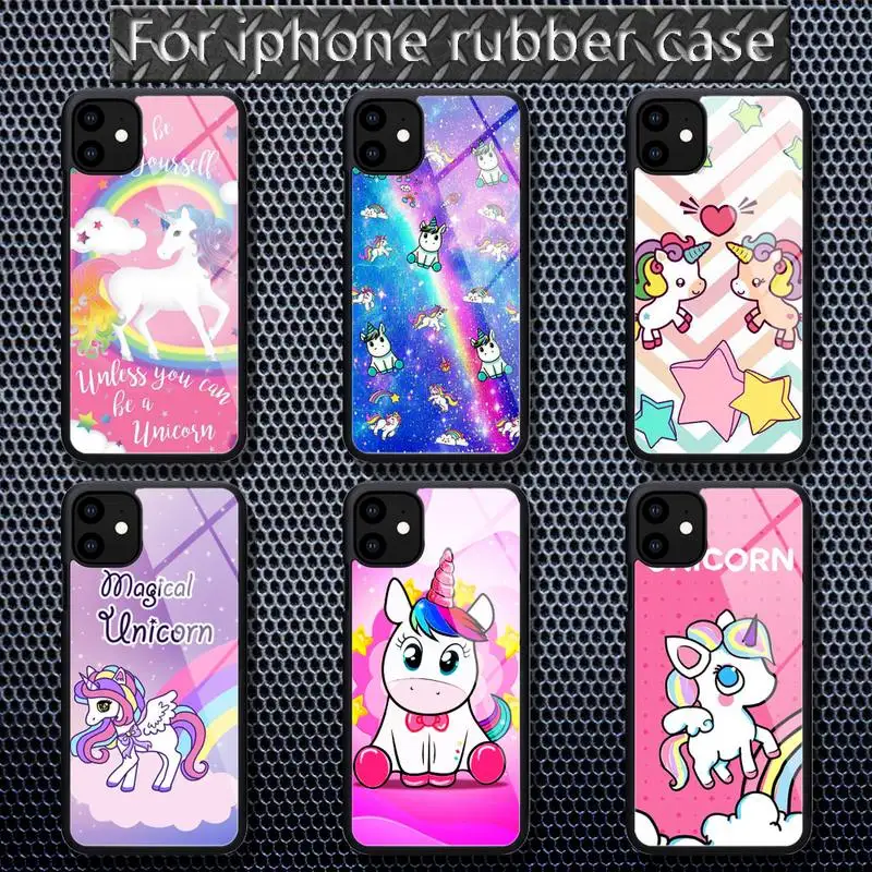 Cute cartoon unicorns sparkle Phone Case Rubber for iPhone 12 11 Pro Max XS 8 7 6 6S Plus X 5S SE 2020 XR 12 Mini case
Cute cartoon unicorns sparkle Phone Case Rubber for iPhone 12 11 Pro Max XS 8 7 6 6S Plus X 5S SE 2020 XR 12 Mini case