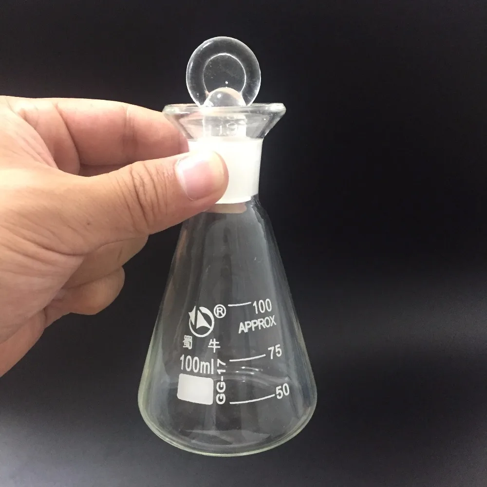 1pc 50-1000ml Glass iodine flask conical flask Standard caliber High borosilicate GG-17 GLASS Iodine measuring bottle
1pc 50-1000ml Glass iodine flask conical flask Standard caliber High borosilicate GG-17 GLASS Iodine measuring bottle