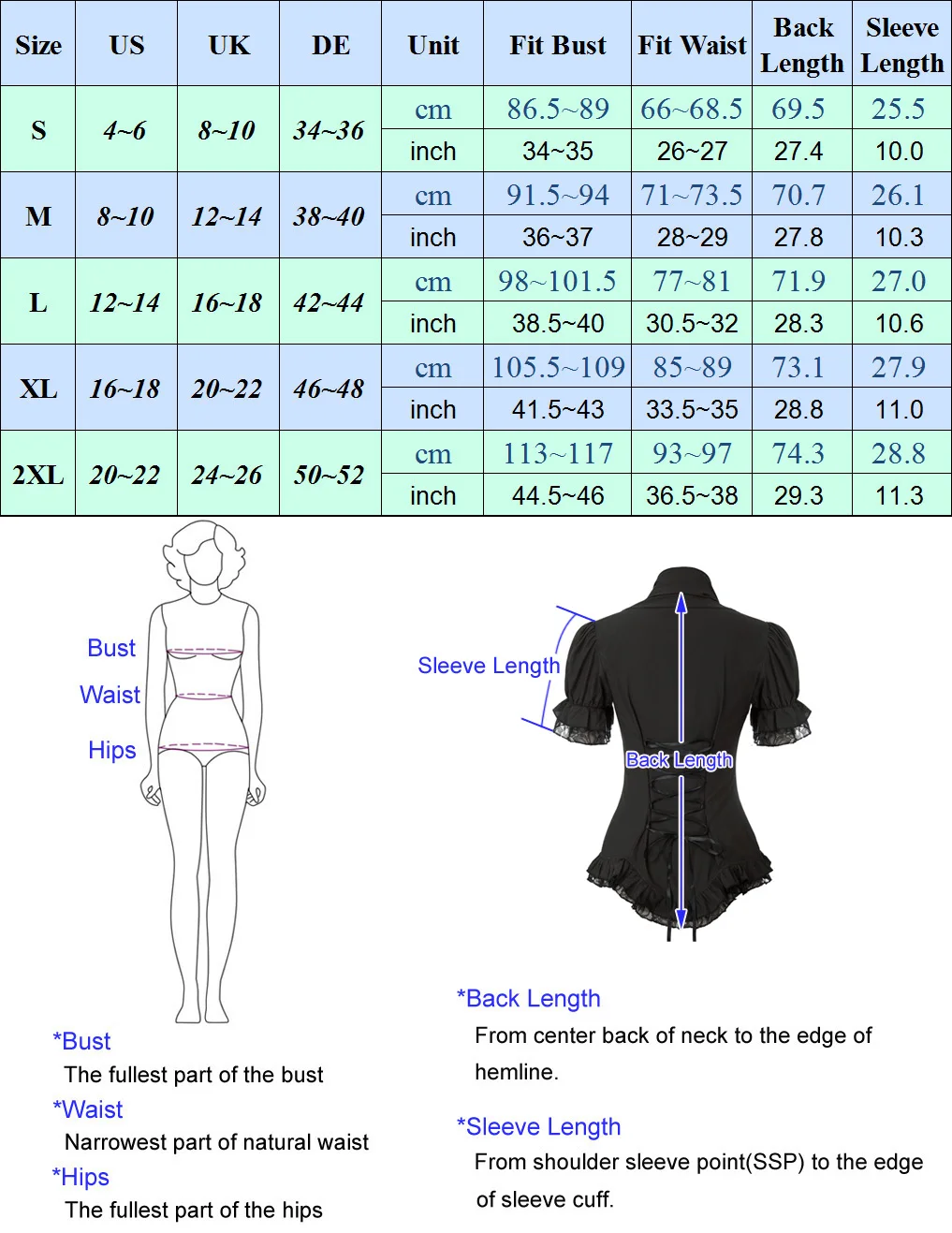 Sexy Women's Shirts Summer Black Pleated Shirt Tops Gothic Renaissance Short Puff Sleeve V-Neck Steampunk Party Retro Shirts New
Sexy Women's Shirts Summer Black Pleated Shirt Tops Gothic Renaissance Short Puff Sleeve V-Neck Steampunk Party Retro Shirts New