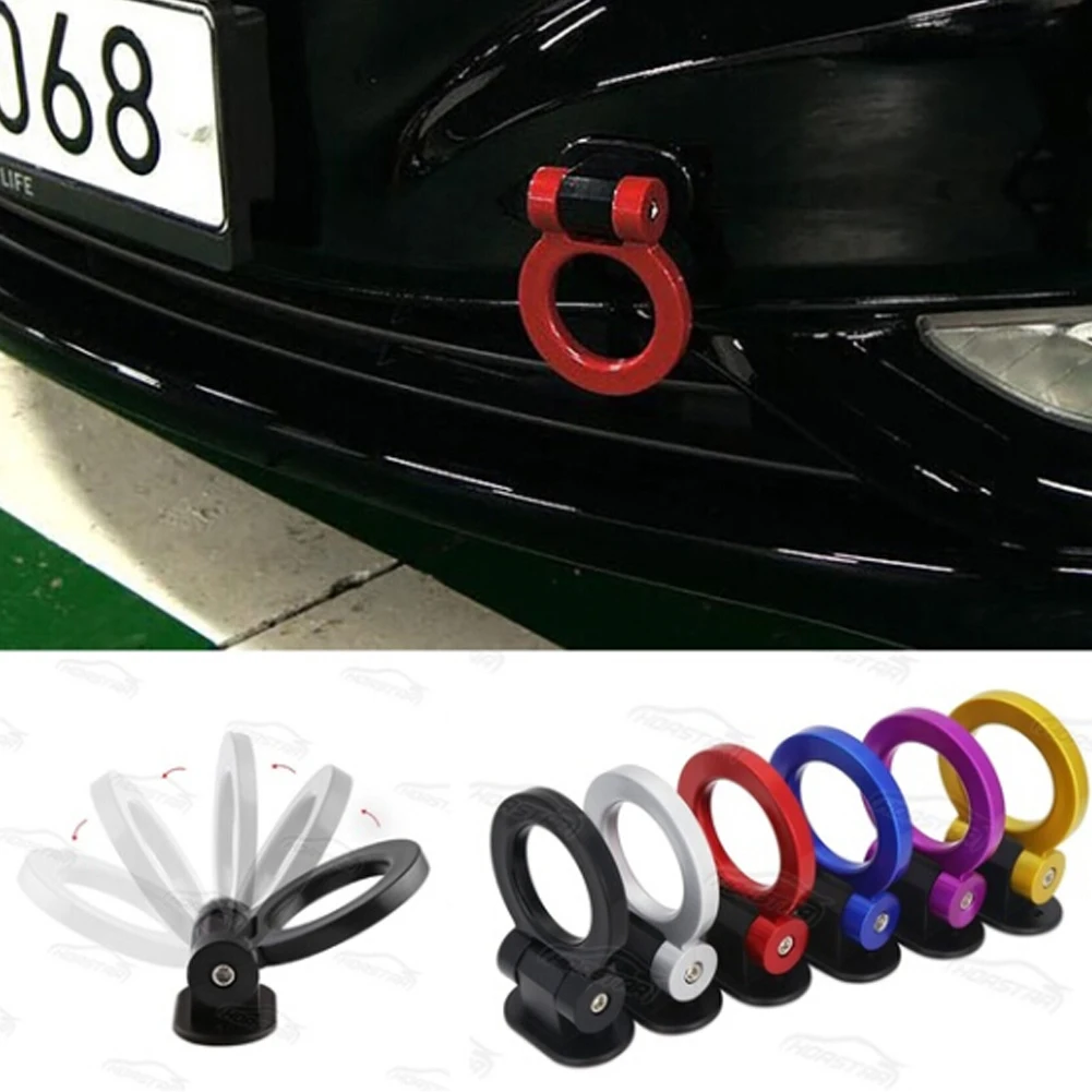 Universal Car Trailer Hooks Stickers Decoration Car Rear Front Affix Trailer Racing Ring Auto Vehicle Towing Hook With Wrenches
Universal Car Trailer Hooks Stickers Decoration Car Rear Front Affix Trailer Racing Ring Auto Vehicle Towing Hook With Wrenches