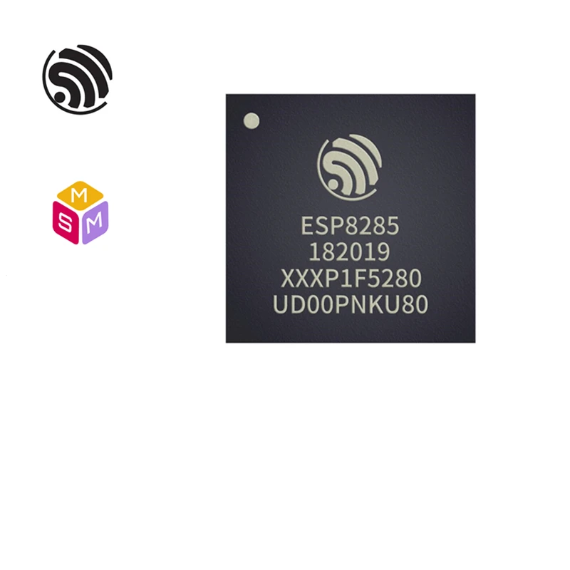 Espressif системы SoC 19,5 дБм UART GPIO I2S I2C SDIO ШИМ АЦП SPI 32-битный MCU 2,4 ГГц Wi-Fi чип ESP8285
Espressif системы SoC 19,5 дБм UART GPIO I2S I2C SDIO ШИМ АЦП SPI 32-битный MCU 2,4 ГГц Wi-Fi чип ESP8285