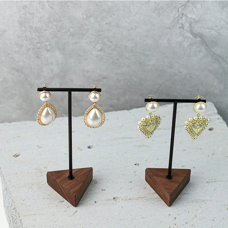 3-Piece Fashion T-Bar Jewelry Display Rack Stand Holder & 3Pcs Triple-Cornered T-Bar Earrings Jewelry Display Stand
3-Piece Fashion T-Bar Jewelry Display Rack Stand Holder & 3Pcs Triple-Cornered T-Bar Earrings Jewelry Display Stand
