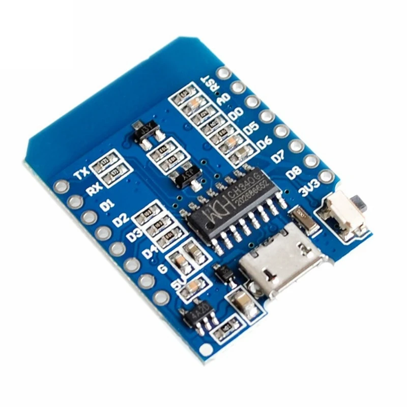 6 Pieces Development Board NodeMcu Mini D1 Module for ESP32 ESP-WROOM-32 WLAN WiFi Internet Development Board Compatible with Ar
6 Pieces Development Board NodeMcu Mini D1 Module for ESP32 ESP-WROOM-32 WLAN WiFi Internet Development Board Compatible with Ar