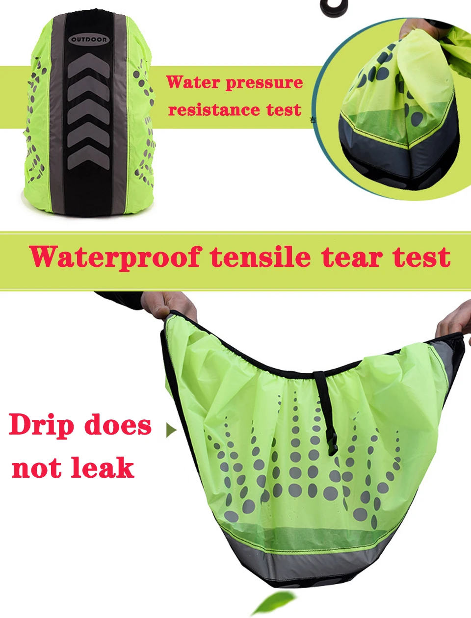 New 20-55L Reflective Outdoor Backpack Covers Sport Bag Rain Cover Backpack Outdoor Riding Dustproof Waterproof Rainproof Covers
New 20-55L Reflective Outdoor Backpack Covers Sport Bag Rain Cover Backpack Outdoor Riding Dustproof Waterproof Rainproof Covers