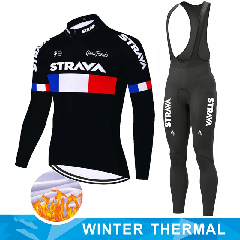 Cycling Jersey 2022 Men's Outfit Bike Clothing STRAVA Winter Equipment Long Sleeve Thermal Fleece Jacket Mallot Bicycle Uniform
Cycling Jersey 2022 Men's Outfit Bike Clothing STRAVA Winter Equipment Long Sleeve Thermal Fleece Jacket Mallot Bicycle Uniform