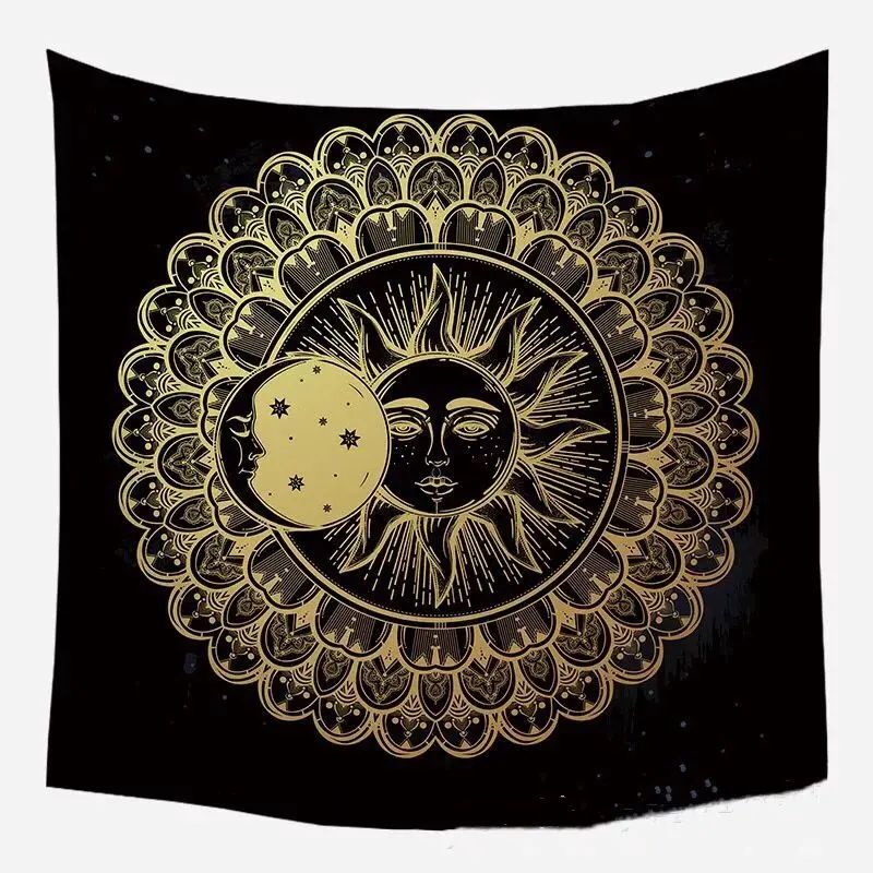 European Home Decorative Hanging Cloth Beach Blanket Polyester Printed Tapestries 
European Home Decorative Hanging Cloth Beach Blanket Polyester Printed Tapestries