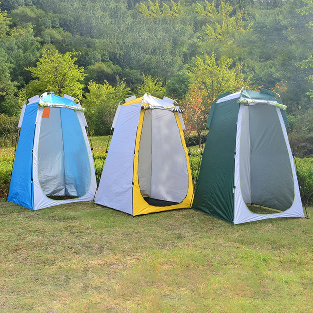 Outdoor Portable Privacy Shower Toilet Tent Foldable Camping Tent Anti UV Outdoor Dressing Tent Beach Camping Equipment Accessor
Outdoor Portable Privacy Shower Toilet Tent Foldable Camping Tent Anti UV Outdoor Dressing Tent Beach Camping Equipment Accessor