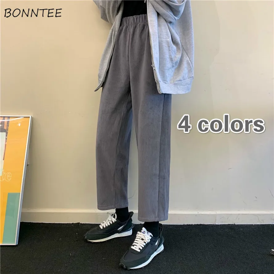 Прямые женские утепленные осенние Простые ретро-брюки, Милые простые Популярные универсальные повседневные женские брюки в стиле преппи
Прямые женские утепленные осенние Простые ретро-брюки, Милые простые Популярные универсальные повседневные женские брюки в стиле преппи