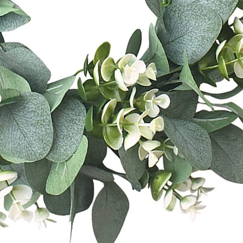 12Inch Wreath for Front Door Wall Artificial Eucalyptus Green Leaves Eucalyptus Festival Celebration Window Party Decor
12Inch Wreath for Front Door Wall Artificial Eucalyptus Green Leaves Eucalyptus Festival Celebration Window Party Decor