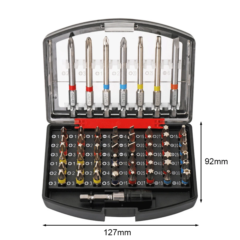 56pcs Multipurpose Screwdriver Bit Combination Set with Extension Bit DIY Electronics Hand Manual Repair Disassembly Tools#20
56pcs Multipurpose Screwdriver Bit Combination Set with Extension Bit DIY Electronics Hand Manual Repair Disassembly Tools#20