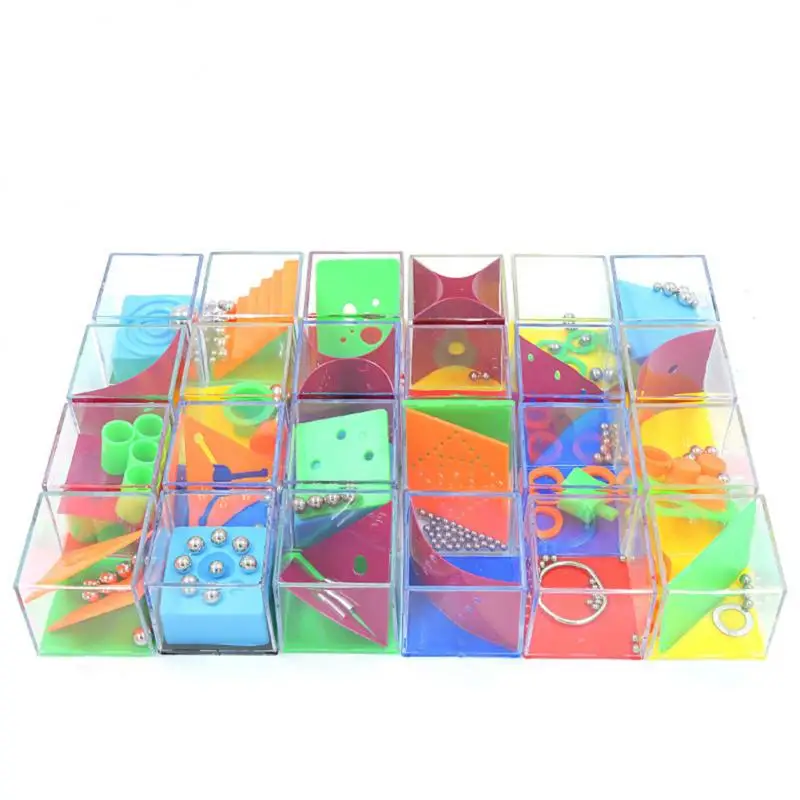 Kid 3D Maze Magic Cube Clear Six-sided Puzzle Rolling Ball Game Labyrinth Toys For Children Balance Training Stress Reliever Toy
Kid 3D Maze Magic Cube Clear Six-sided Puzzle Rolling Ball Game Labyrinth Toys For Children Balance Training Stress Reliever Toy