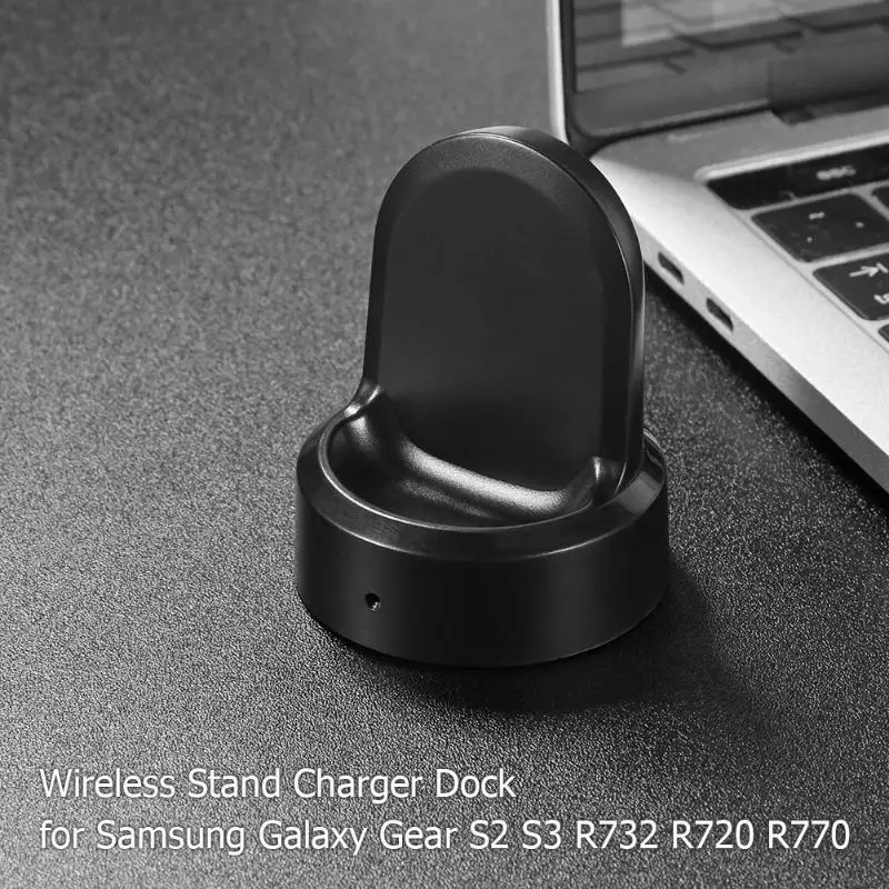 Беспроводная подставка QI для умных часов быстрая зарядка док-станция usb-кабель
