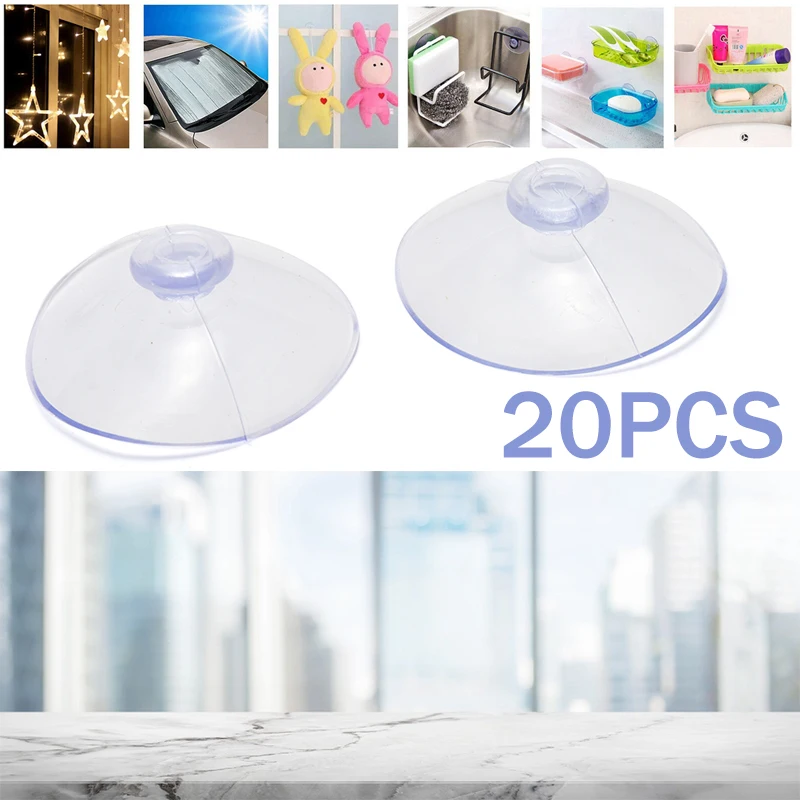 New 20pcs Plastic Suction Cups 45mm Without Hook Suction Cup Strong Self Adhesive Door Wall Hanger Hooks Transparent Cup Sucker
New 20pcs Plastic Suction Cups 45mm Without Hook Suction Cup Strong Self Adhesive Door Wall Hanger Hooks Transparent Cup Sucker