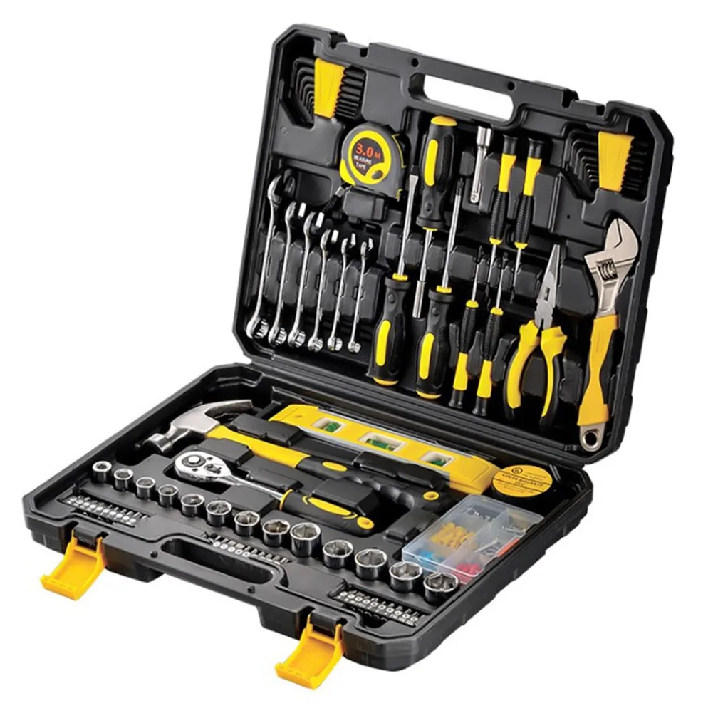 108P Hand Tools Woodworking Tools Multi Tool With Tool Box Socket Set And Torque Wrench Series Hand Tool Sets Car Repair Kit
108P Hand Tools Woodworking Tools Multi Tool With Tool Box Socket Set And Torque Wrench Series Hand Tool Sets Car Repair Kit