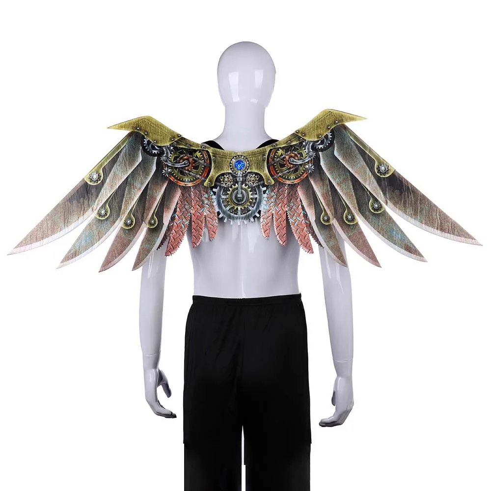 Halloween Steampunk Wings for Adult Children Dress Up Cosplay Punk Wings Big Large Devil Costume Stage Props
Halloween Steampunk Wings for Adult Children Dress Up Cosplay Punk Wings Big Large Devil Costume Stage Props