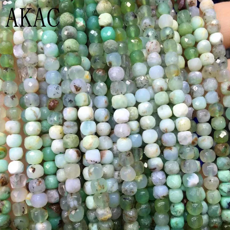 Approx4*4mm 100% Natural chrysoprase faceted cube shape loose beads for diy making design
Approx4*4mm 100% Natural chrysoprase faceted cube shape loose beads for diy making design