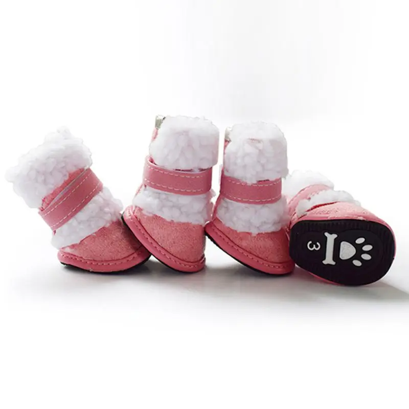 Зимняя обувь для домашних животных 4 шт./компл. Нескользящая бархатная Утепленная обувь для собак маленькие удобные ботинки для щенков живо...
Зимняя обувь для домашних животных 4 шт./компл. Нескользящая бархатная Утепленная обувь для собак маленькие удобные ботинки для щенков живо...