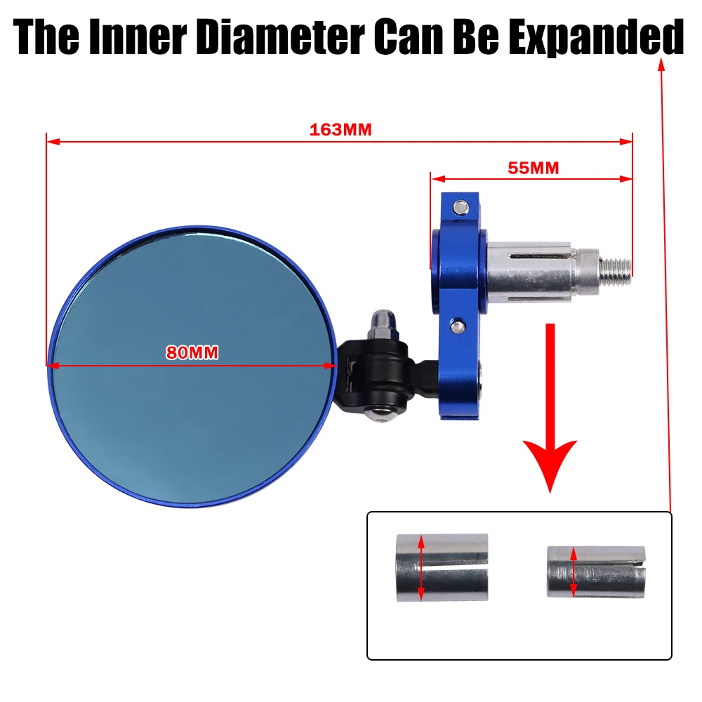 Motorcycle Accessories Rear View Mirror Pit Bike HandleBar Rearview Mirrors For YAMAHA Mt07 R1 R3 R6 VESPA PCX 150 CB500X CB650R
Motorcycle Accessories Rear View Mirror Pit Bike HandleBar Rearview Mirrors For YAMAHA Mt07 R1 R3 R6 VESPA PCX 150 CB500X CB650R