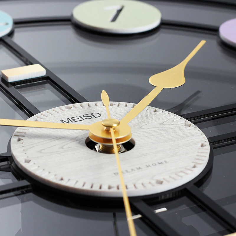 MEISD Creative Design Simple Round Wall Clock Modern Design Silent Large Wall Clock Quartz Hanging Living Room Clocks American
MEISD Creative Design Simple Round Wall Clock Modern Design Silent Large Wall Clock Quartz Hanging Living Room Clocks American