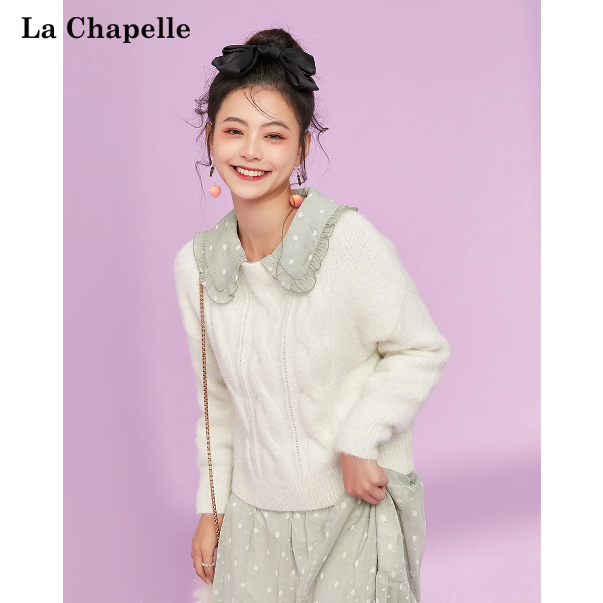 loose outer sweater women's spring autumn clothes 2021 new lazy wind inner backing sweater
loose outer sweater women's spring autumn clothes 2021 new lazy wind inner backing sweater