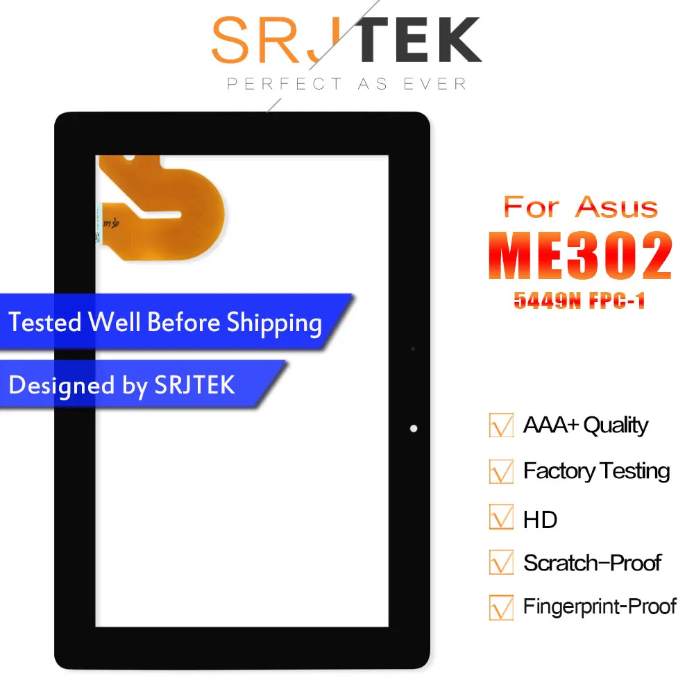 Original For ASUS MeMO Pad FHD 10 ME301 ME302 ME302C ME302KL K005 K00A Tablet PC Touch Screen Digitizer Glass 5449N FPC-1 Parts
Original For ASUS MeMO Pad FHD 10 ME301 ME302 ME302C ME302KL K005 K00A Tablet PC Touch Screen Digitizer Glass 5449N FPC-1 Parts