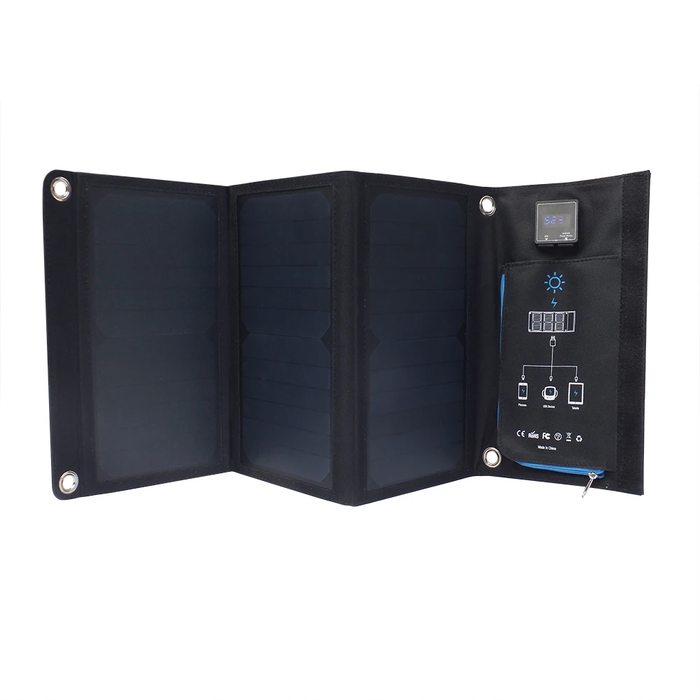 USB 5V Foldable Portable Solar Phone Charger Solar Charger with SunPower Solar Panel for Smartphone
USB 5V Foldable Portable Solar Phone Charger Solar Charger with SunPower Solar Panel for Smartphone