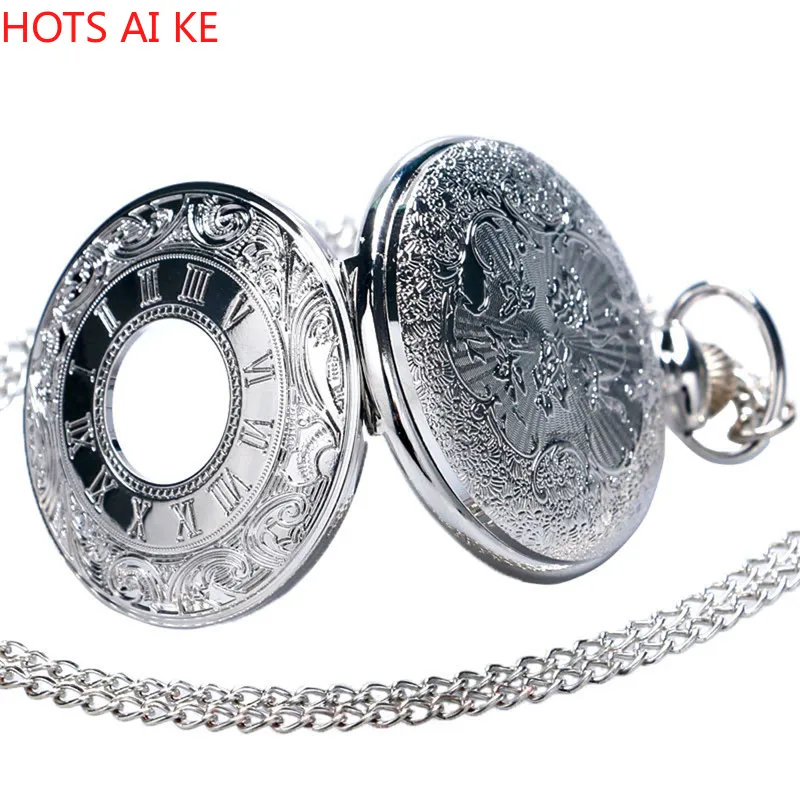 Vintage pocket watch Charm Black Fashion Roman Number Quartz Steampunk Pocket Watch Women Man Necklace Pendant
Vintage pocket watch Charm Black Fashion Roman Number Quartz Steampunk Pocket Watch Women Man Necklace Pendant