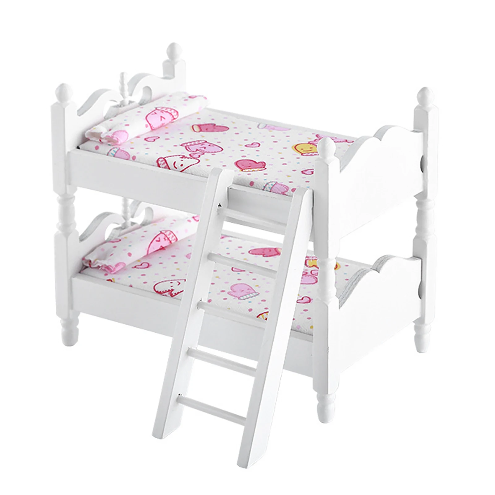 1:12 Game Scene Decor Dollhouse Bunk Bed Ornament Miniature Furniture Bedroom Kids Toy Gift Model Wooden Accessories With Ladder
1:12 Game Scene Decor Dollhouse Bunk Bed Ornament Miniature Furniture Bedroom Kids Toy Gift Model Wooden Accessories With Ladder