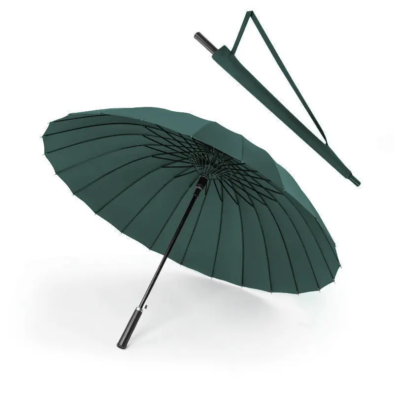 24 Bone Long Handle Umbrella Men and Women Sunny Rain Dual-use Thickened Students Double Extra Large Sun Protection Automatic
24 Bone Long Handle Umbrella Men and Women Sunny Rain Dual-use Thickened Students Double Extra Large Sun Protection Automatic