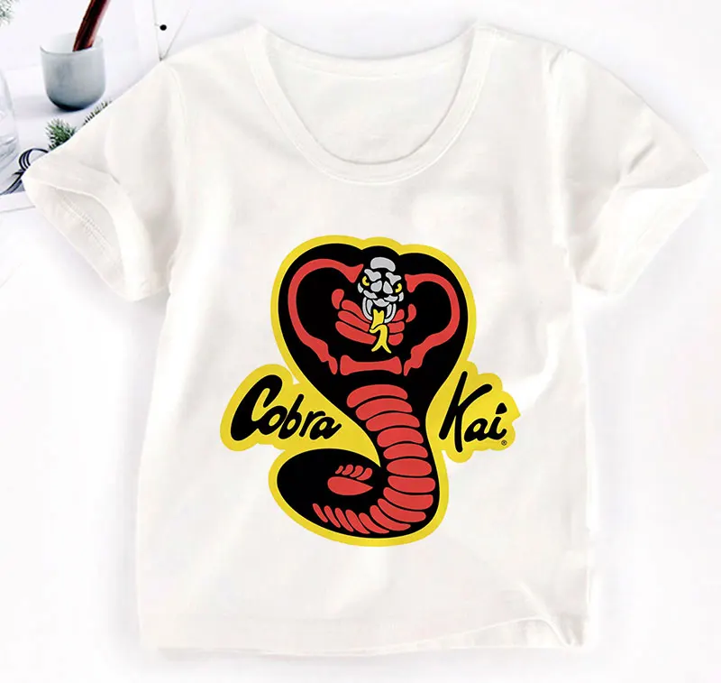 Fashion Children Clothes Thai Venomous Snake Cobra Kai Print Boy Girls T Shirt Teens Crew Neck Casual Tops Boys Novelty T-Shirt
Fashion Children Clothes Thai Venomous Snake Cobra Kai Print Boy Girls T Shirt Teens Crew Neck Casual Tops Boys Novelty T-Shirt