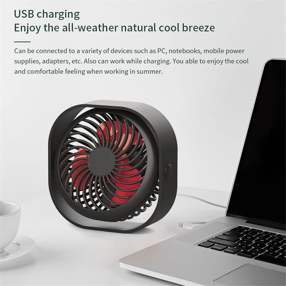 VNBBT 360 USB Fan Cooler Cooling Mini Fan Portable 3 Speed Super Mute Cooler for Office Cool Fans Car Home With 2000mAh Battery
VNBBT 360 USB Fan Cooler Cooling Mini Fan Portable 3 Speed Super Mute Cooler for Office Cool Fans Car Home With 2000mAh Battery