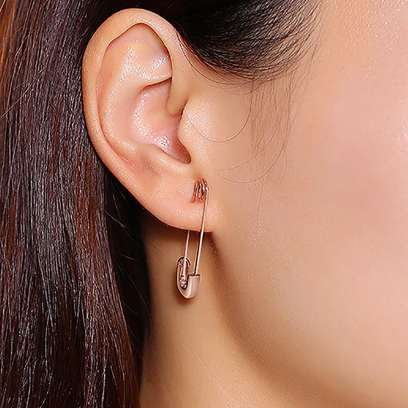 U-shaped Earrings Paper Clip Pin metal Gold Silver Color Earrings Jewelry Pinna Minimalist Jewelry Safe Pin Hoop Huggies Earring
U-shaped Earrings Paper Clip Pin metal Gold Silver Color Earrings Jewelry Pinna Minimalist Jewelry Safe Pin Hoop Huggies Earring