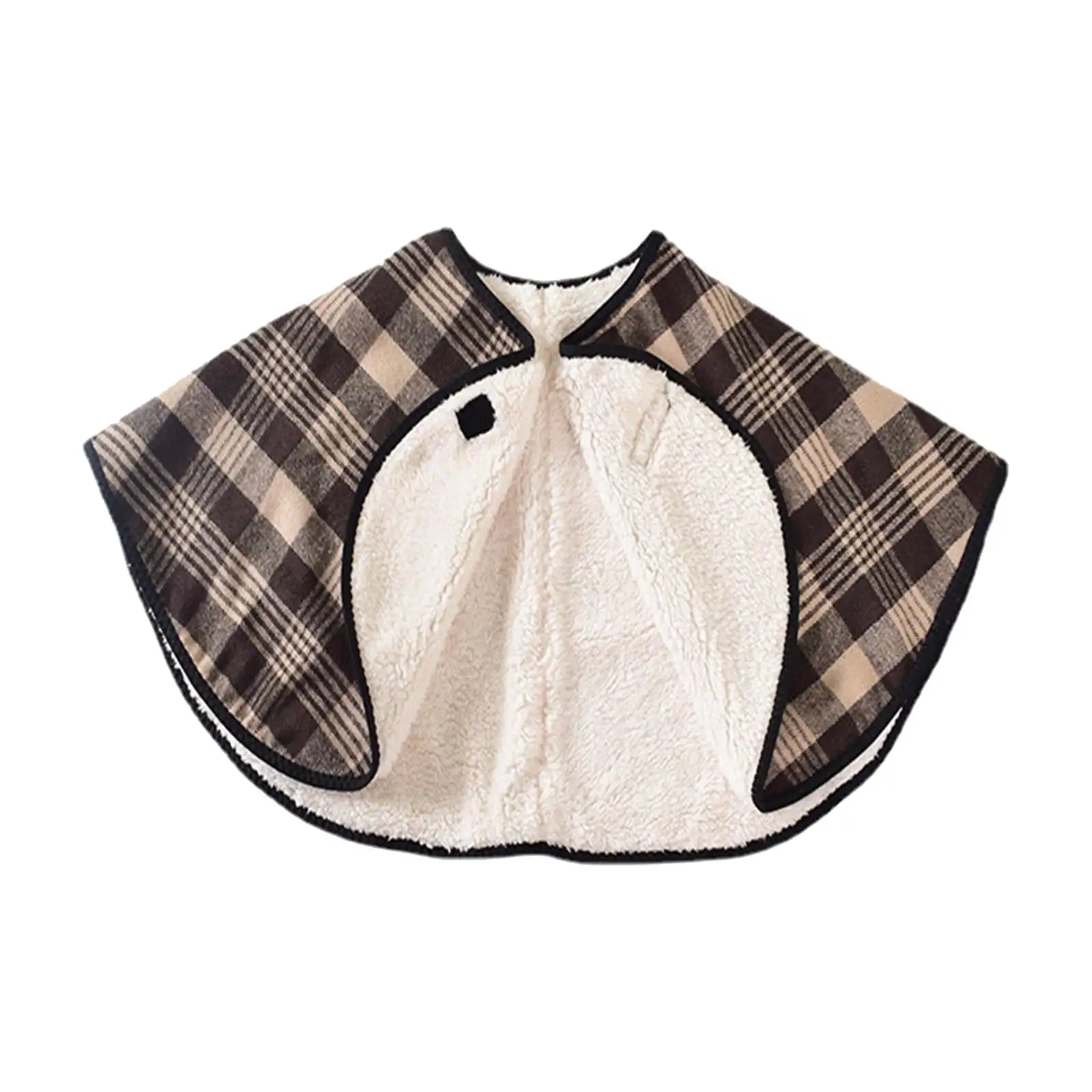 Old People Warm Shoulder Shawl Plush Cape Wrap Comfortable Touch Protective for Watching TV on Couch in Bed
Old People Warm Shoulder Shawl Plush Cape Wrap Comfortable Touch Protective for Watching TV on Couch in Bed