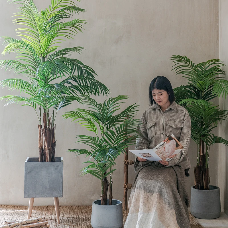 Home Decor 140cm Artificial Chrysalidocarpus Lutescens Simulation Potted Plant Christmas Decoration Indoor Ornaments Nordic Gift
Home Decor 140cm Artificial Chrysalidocarpus Lutescens Simulation Potted Plant Christmas Decoration Indoor Ornaments Nordic Gift